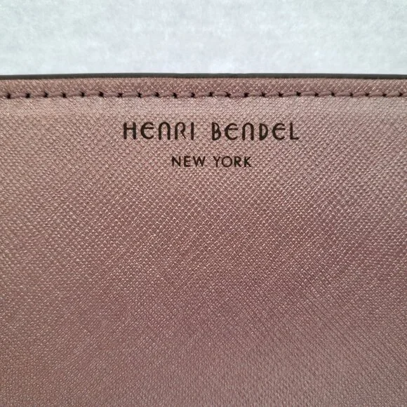 Henri Bendel West 57th Large Cosmetic Clutch Bag Pink NWT - Picture 3 of 11